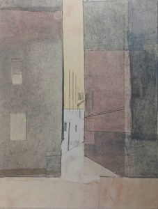 Dos fragments blaus 21x21